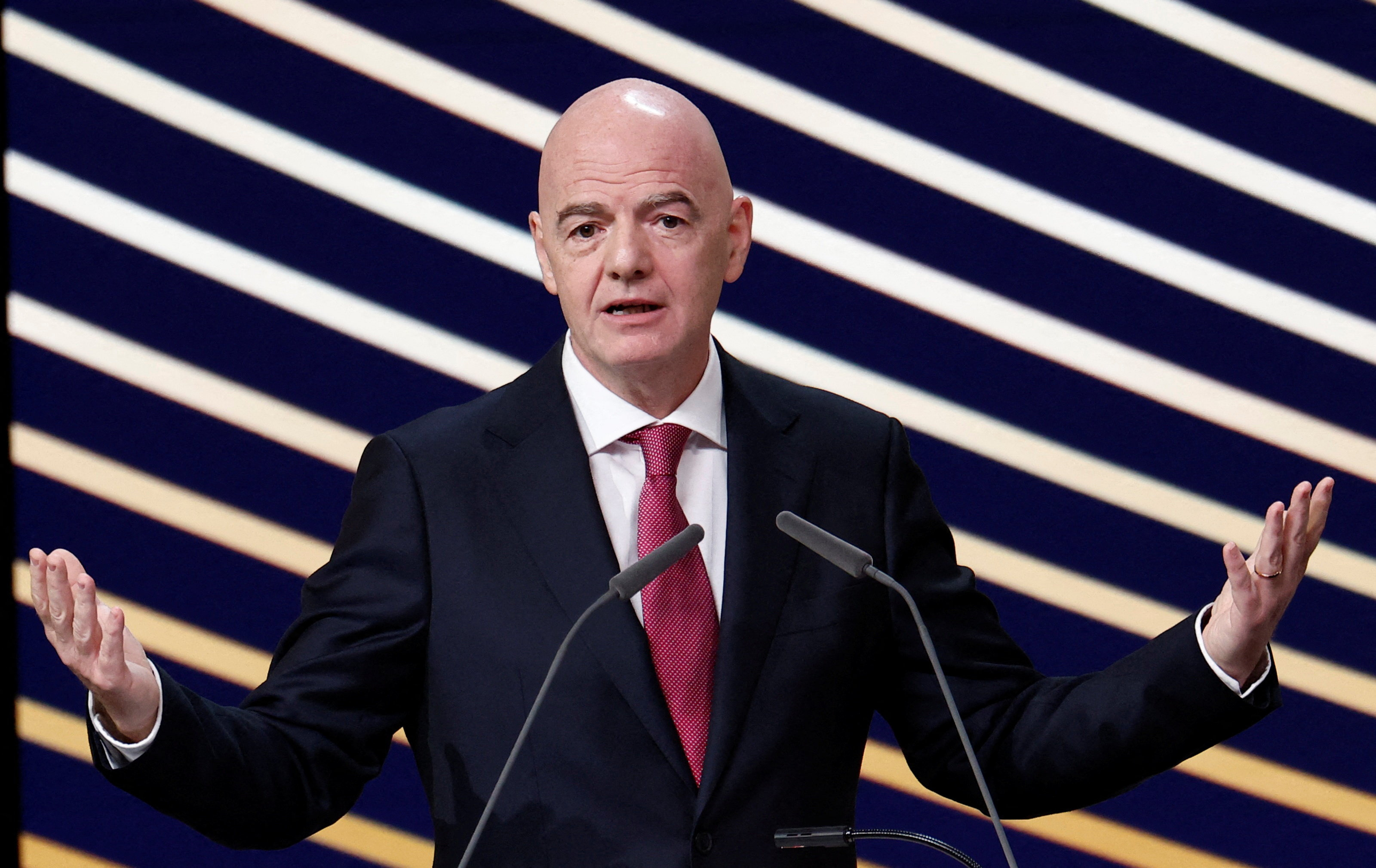 FIFA president Gianni Infantino has proposed the World Cup be sold to private investors but UEFA will boycott if plans go ahead