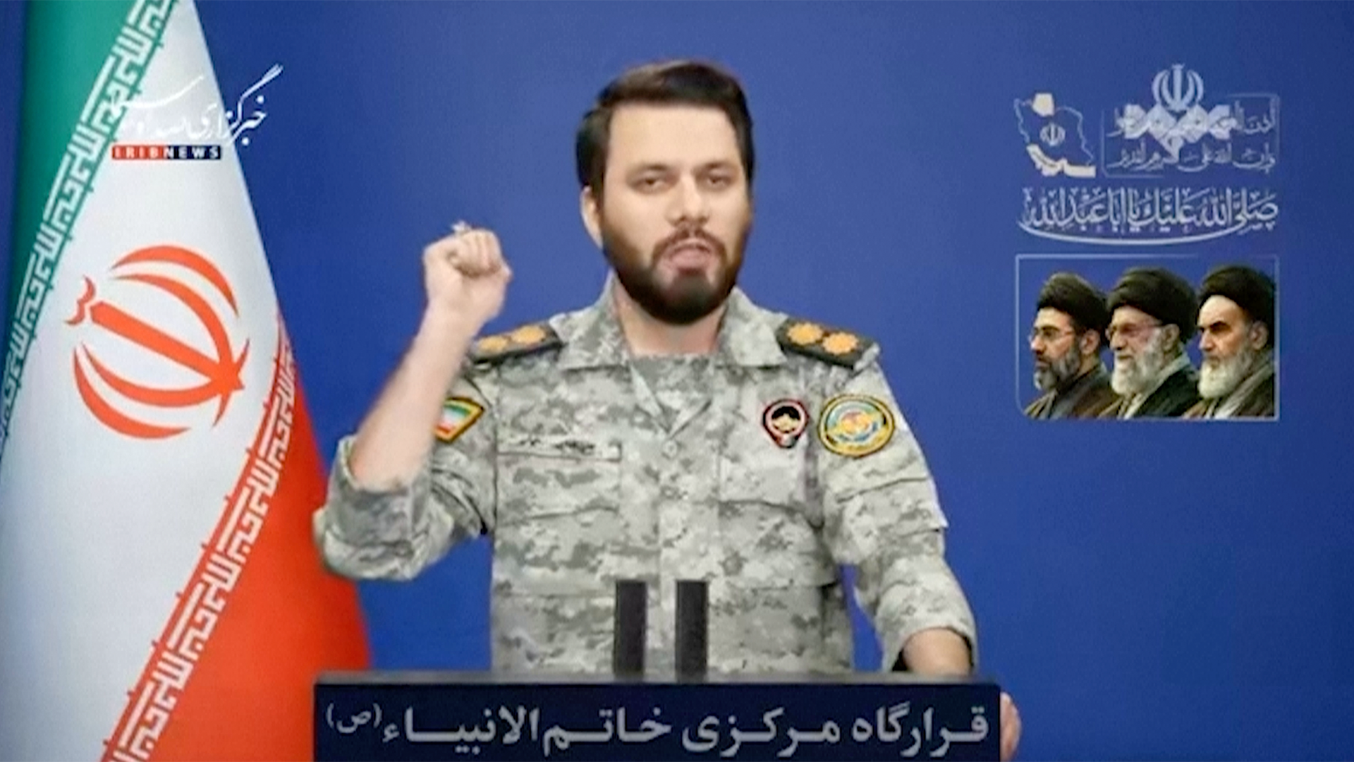 EBRAHIM ZOLFAGHARI, SPOKESMAN, KHATAM AL-ANBIYA MILITARY COMMAND