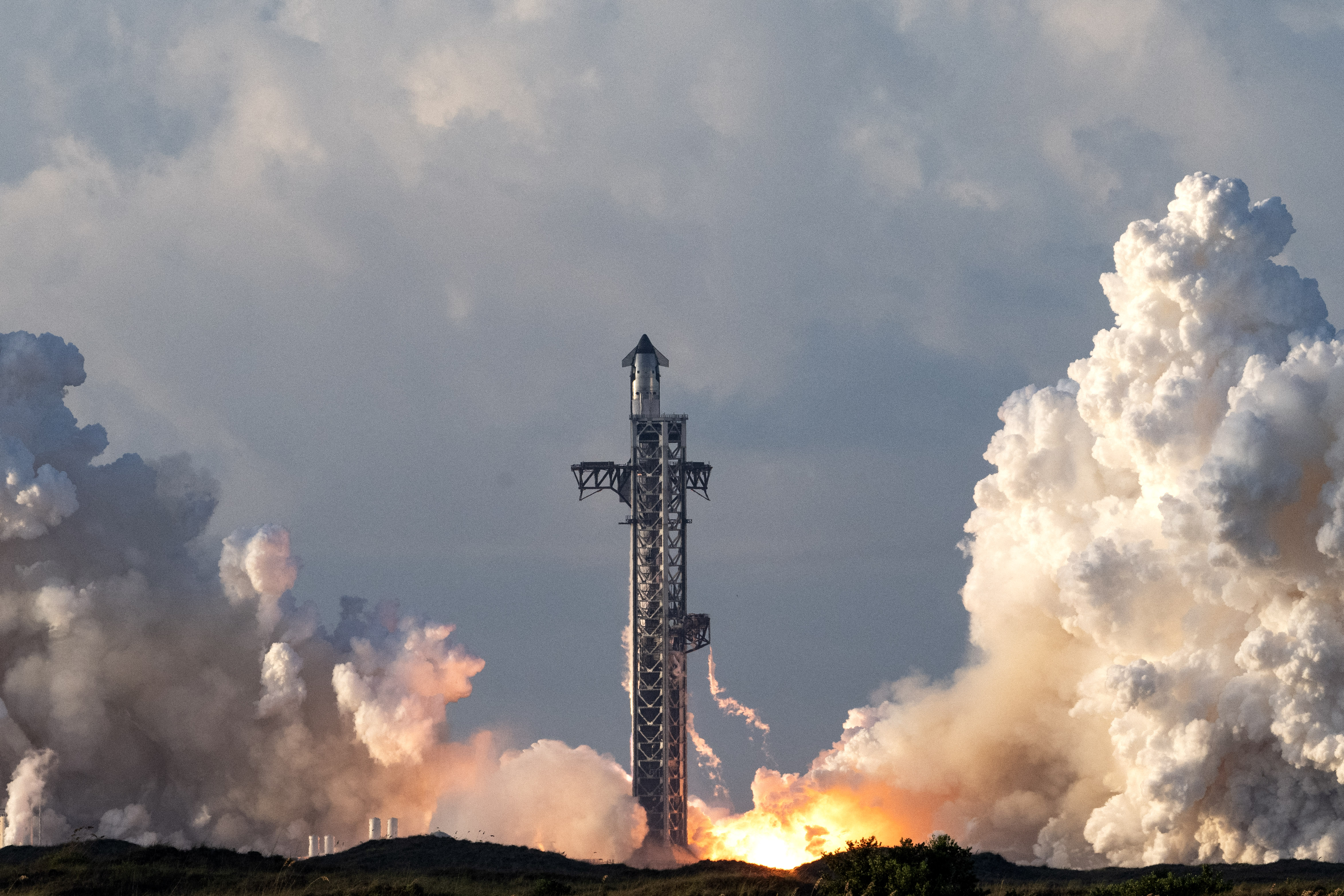 SpaceX Starship Flight 14 launches at SpaceX Starbase in Starbase, Texas on September 28, 2026.