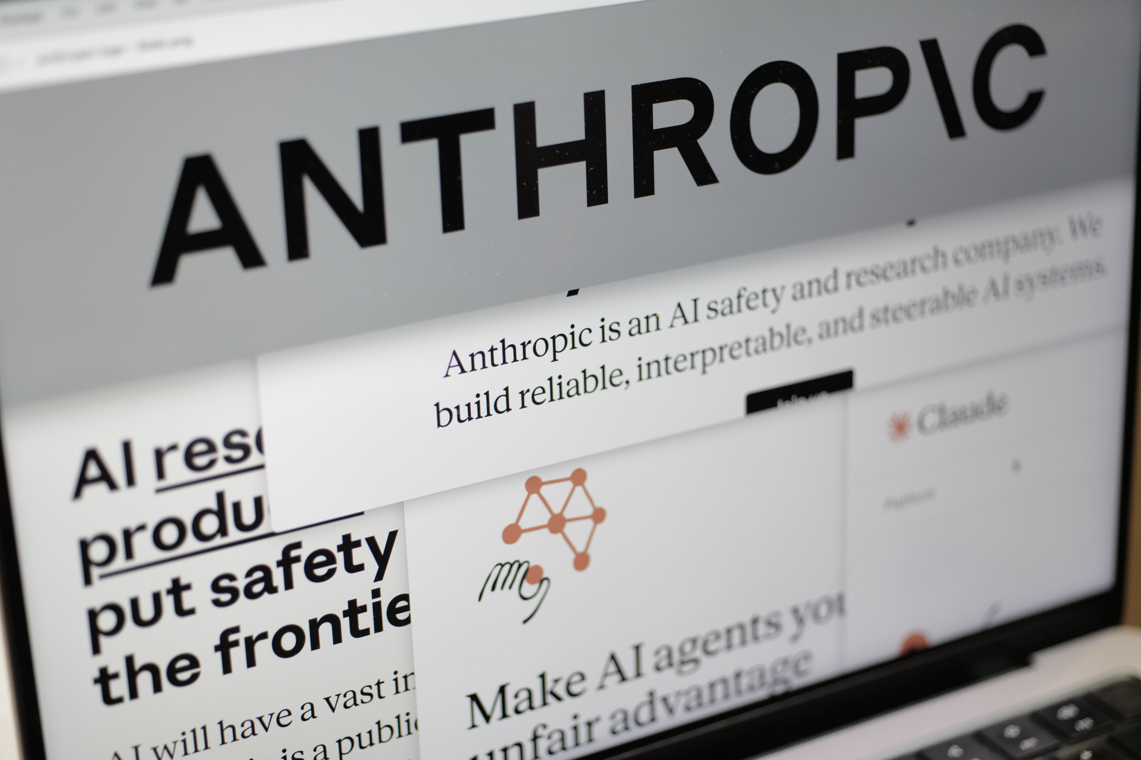 News of Anthropic's planned listing comes just days after a former researcher at the company warned that it is "gambling with our lives" by racing forward with AI development. [File: AP/Patrick Sison]