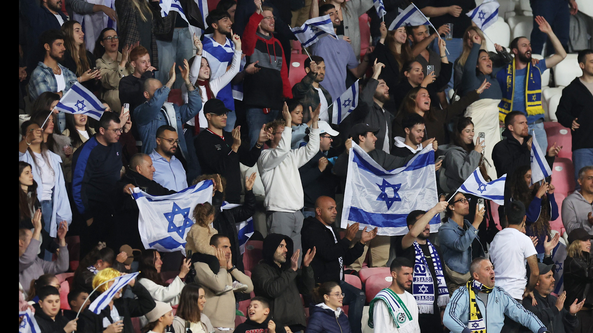 Israeli football fans chant military slogans after defeat to Ireland