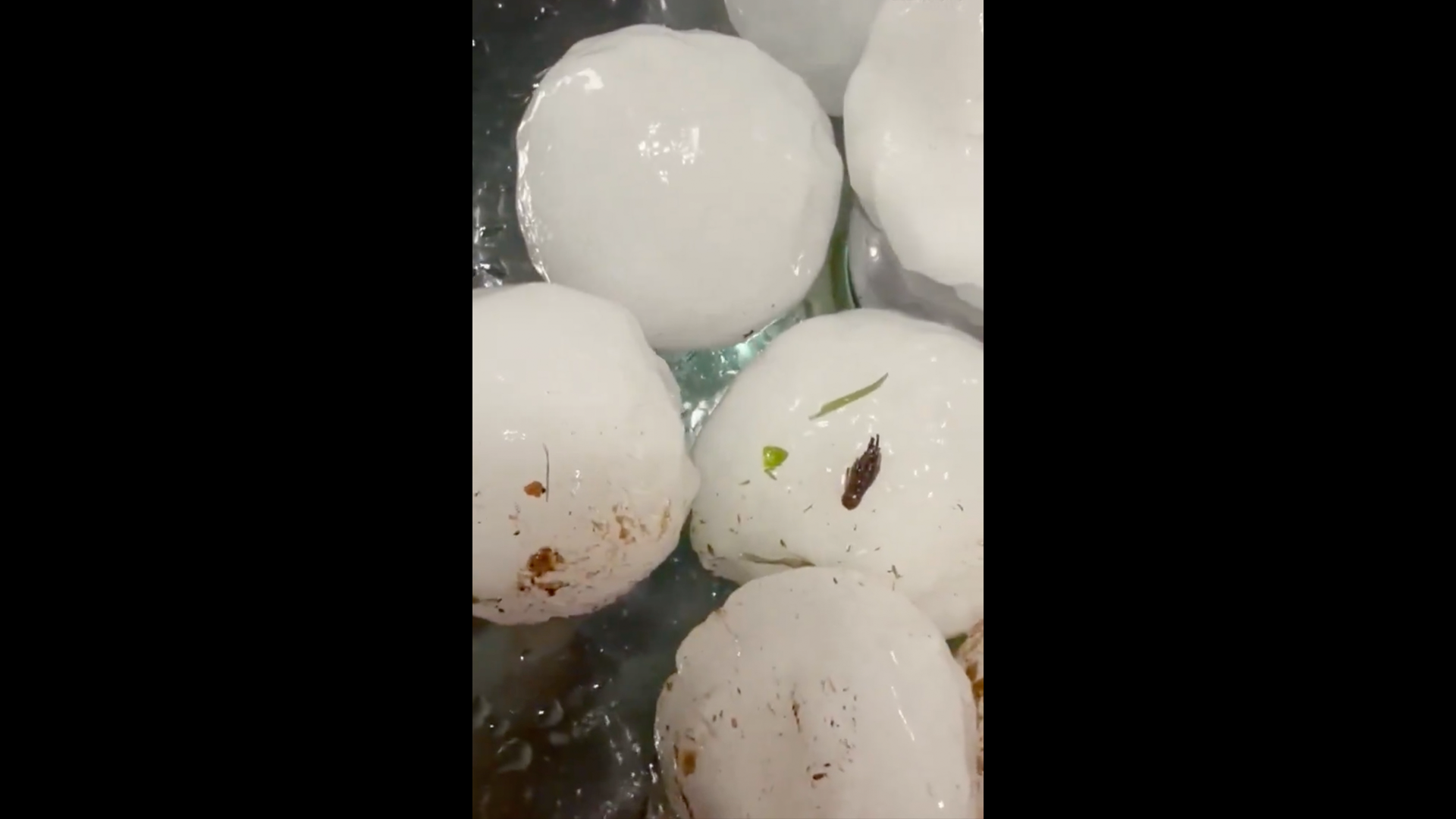 Widespread damage after huge hailstones pound Paraguay capital